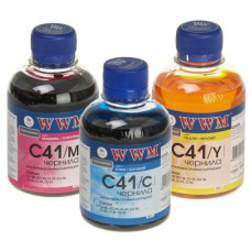 Чорнила для Canon WWM C41 /Y (CLI-8, CL /31,36, 38, 41,51 /, ВСІ-16) YELLOW (жовта) 200гр