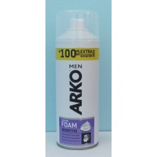 Піна для гоління Arko Extra Sensitive (біла) для чутливої шкіри 300мл