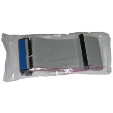 Кабель (шлейф) IDE-100 /133 80С (HDD ATA 133)круглий, 3 роз'єма, 0, 46м, сірий
