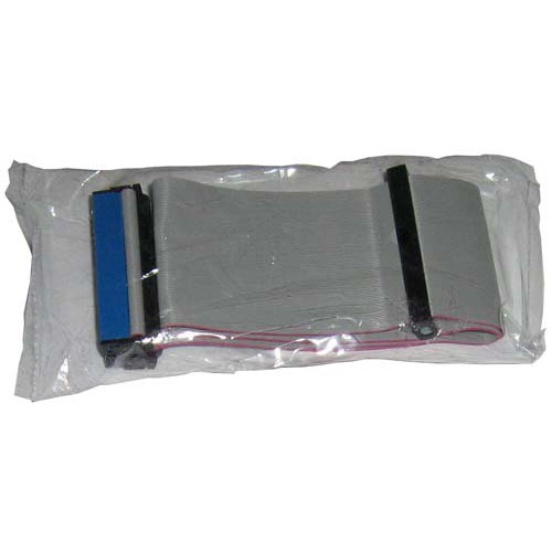 Кабель (шлейф) IDE-100 /133 80С (HDD ATA 133)круглий, 3 роз'єма, 0, 46м, сірий