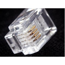 Телефон.конектор RJ-12 4pin