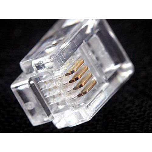 Телефон.конектор RJ-12 4pin