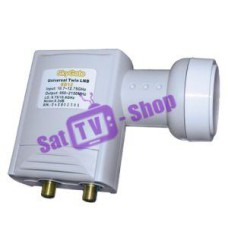 Sat-конвектор Un.Twin (2) SkyGate SG12 0,2dB, позолоченний вихід, видвижний футляр