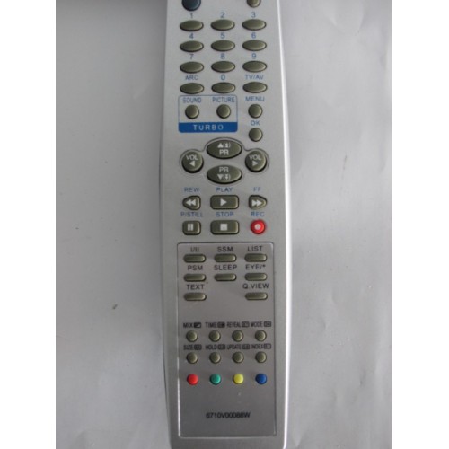 ПДУ TV LG 6710V00088W (+VCR)
