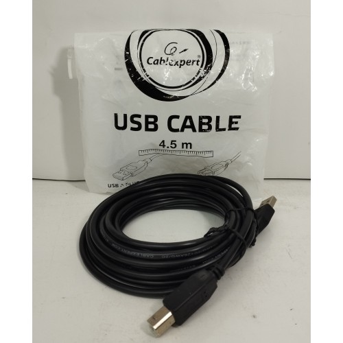 Кабель USB AM /BM 4,5м Gembird СС-USB AMBM-15 (принтер, сканер)