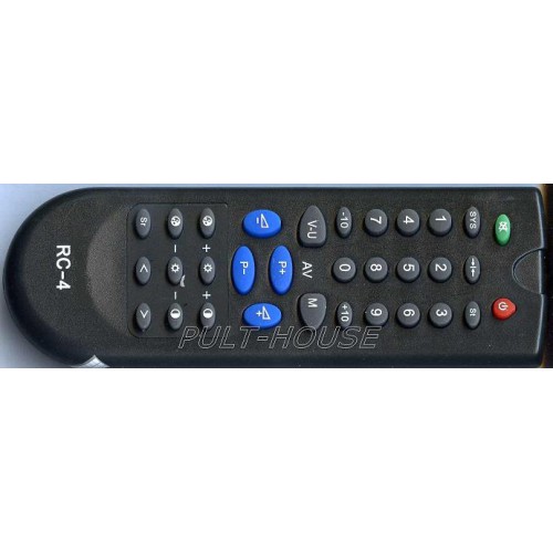 ПДУ TV Росія RC-4(лодочка)