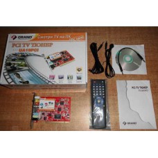 ТБ-тюнер Grand UA19PCI PCI, FM, відеозахват, пульт