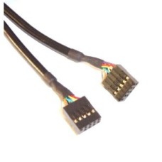 Кабель MB->2xUSB передня панель