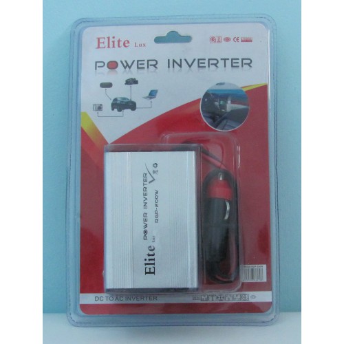 Інвектор авто 12V->220V Lex LXDA-201 100Wt+USB5V