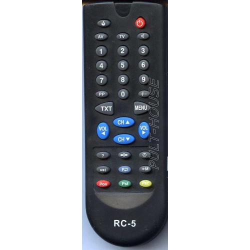 ПДУ TV Росія RC-5(лодочка)