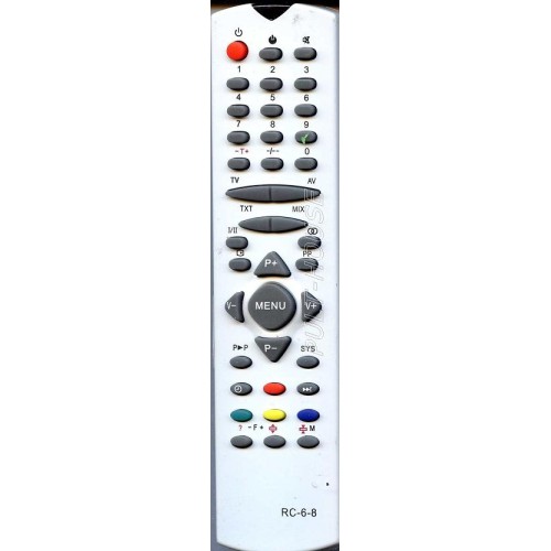 ПДУ TV Росія RC-6-8(Горизонт)