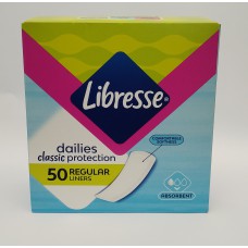 Акція Прокладки щоденні Libresse Regular soft /50шт