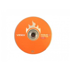 Диск DVD+R Videx 8.5 Gb 8х двошаровий /ПОШТУЧНО