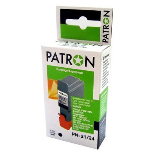 Картридж для Canon ВСІ-21 /24ВК чорний Patron