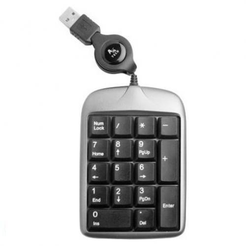 Клавіатура цифрова USB A4Tech TK-5 чорна