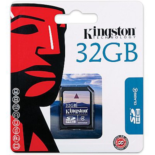 Накопичувач Flash SD 32Gb Kingston SD4 /32G class 4