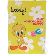 Папір кольоровий Сігма А4 14ар 7кол /шт