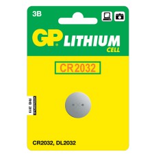 Елемент диск СR2032 GP СR2032-С5 3v блістер ПОШТУЧНО