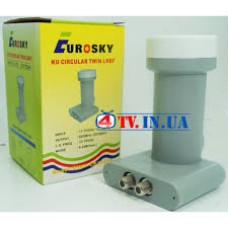 Sat-конвектор Circular Twin (2) EuroSky EHKF-CP3110A (0, 3dB / 10750)