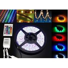 LED-смужка SMD 5050 12v 5метрів 3кол. Чер, Син, Зел
