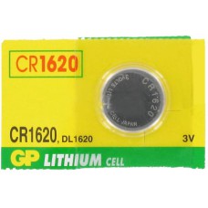 Елемент диск СR1620 GP lithium 3v ПОШТУЧНО