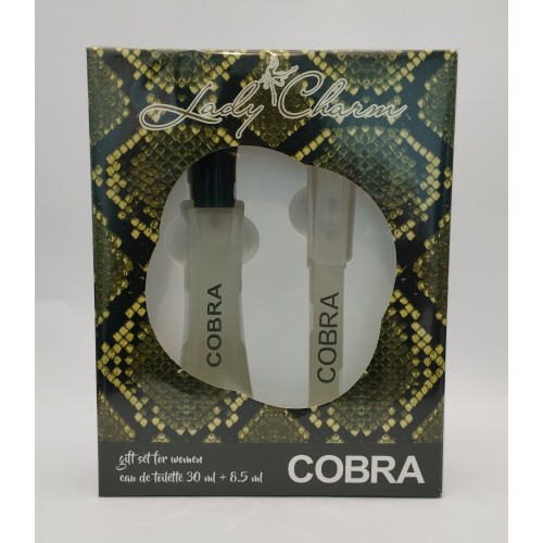 Набір жіночий Ledy Charm Cobra туалетна вода 30+парфум.ручка 10мл