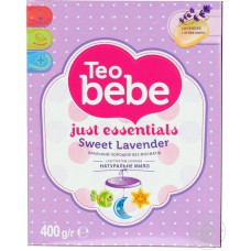 Акція Пральний порошок дитячий Teo bebe Sweet Lavender (лаванда) /400гр.