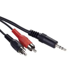 З'єднувач Аудіо папа3,5мм->2xRCA stereo 1,5m Gembird CCA-458