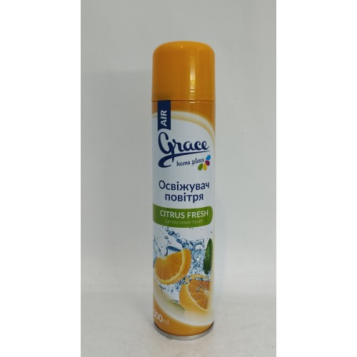 Освіжувач аєрозольний Grace Цитрусовий букет (Citrus fresh) /300мл
