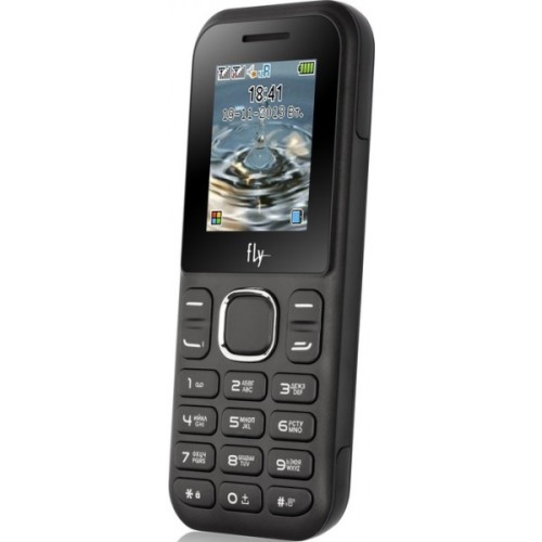 Телефон мобільний Fly DS107D Dual SIM, камера, FM, МР3, BT чорний