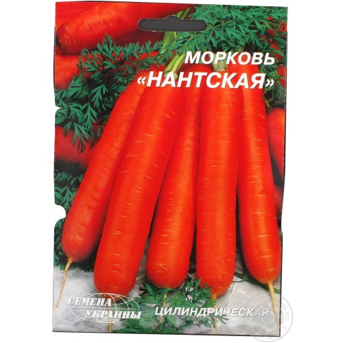 Гігант Морква середня "Нантська" 20г (Насіння України)