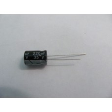 Конденсатор 220µF 35v 105° d8 h11,5