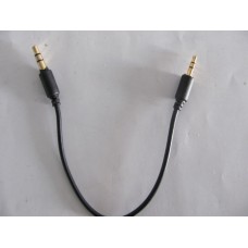 Переход Audio папа2,5мм->папа3,5мм 0,2m stereo чорний