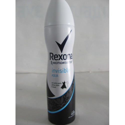 Акція Дезодорант спрей Rexona жіночий Invisible aqua (прозорий крістал) 150мл