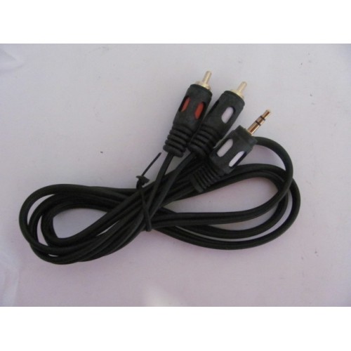 З'єднувач Аудіо папа3,5мм->2xRCA stereo 5m