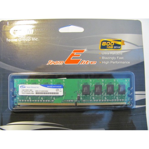 Модуль пам`яті DDR2 1024mb Team (Ted21G800C601)1G, 800MHz Box