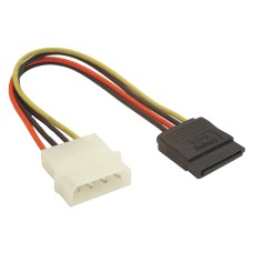 Кабель перехід живлення IDE- SATA Atcom 15см (HDD PATA->SATA)