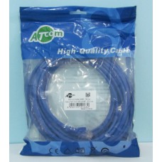 Кабель UTP Patch cord Cat5e 10м Atcom (голуб)