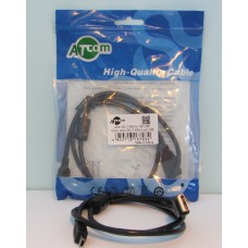 Кабель USB AM /miniUSB(5pin) 0.8м Atcom USB-АМ5Р-1