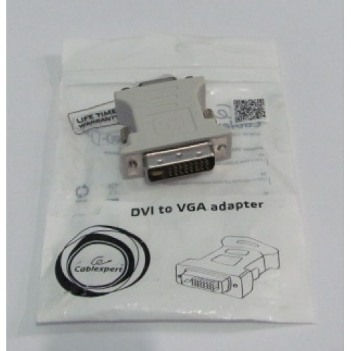 Перехідник A-DVI-I на VGA 15pin (монітор)
