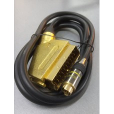 З'єднувач Скарт-S-video Gold 1,2m