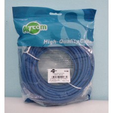 Кабель UTP Patch cord Cat5e 15м Atcom (голуб) 9168