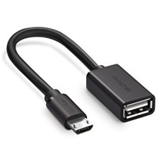 Перехідник USB AF /micro USB B-mateOTG 0,8м Atcom