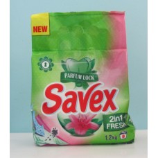 Акція Пральний порошок Savex автомат Parfum Lock 2в1 Fresh /1200гр
