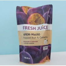 Акція Мило-крем рідке Дой-пак Fresh juice Passion fruit camellia /460мл