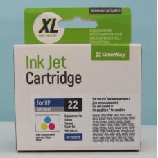 Картридж Color Way для HP 22 (HP C9352CE) Color XL