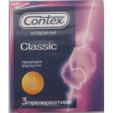 Презерватив Contex Classic короб /3шт