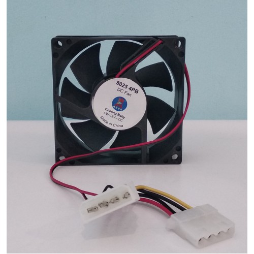 Вентилятор Cooling baby 8025 4PS 80х80x25 4pin