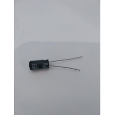 Конденсатор 100µF 25v 105° d6, 3 h12