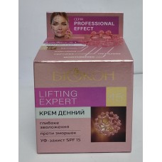 Крем для обличчя Біокон Proff.Effect 45+ денний глибоке зволоження проти зморшок /50мл банка